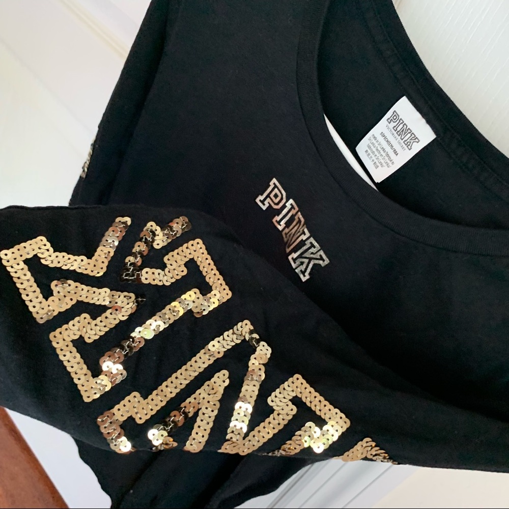 Like New Black and Gold PINK shirt!